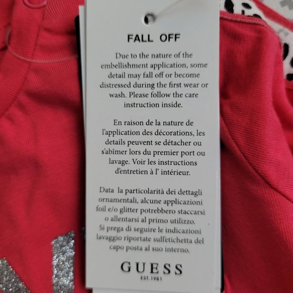 53. Guess girls two piece outfit.  12M.  NWT - Picture 4 of 6